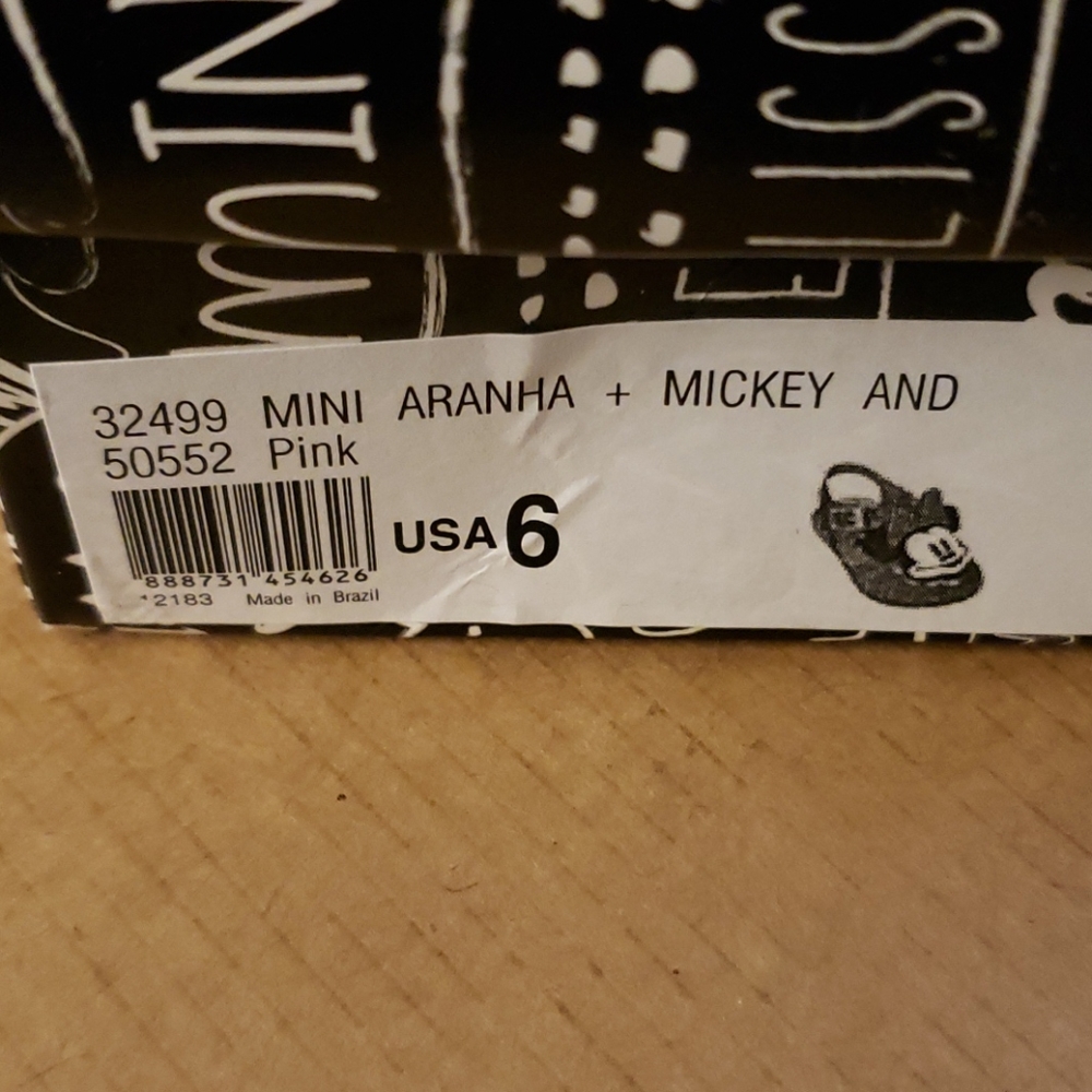 Mini Melissa Aranha + Mickey and Friends Sandals - Picture 8 of 8